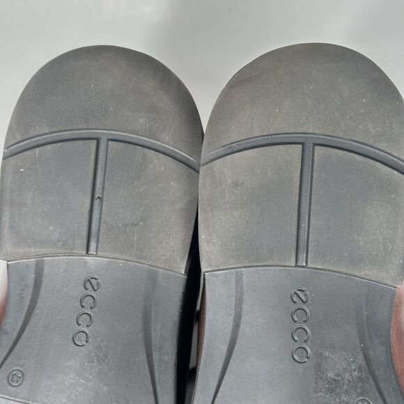 ECCO Shoes Men’s Size US 9 EU 43 Vitrus Tie Boot Chukka Brown Leather Gore-Tex - Picture 12 of 15